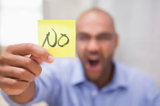 The importance of saying NO